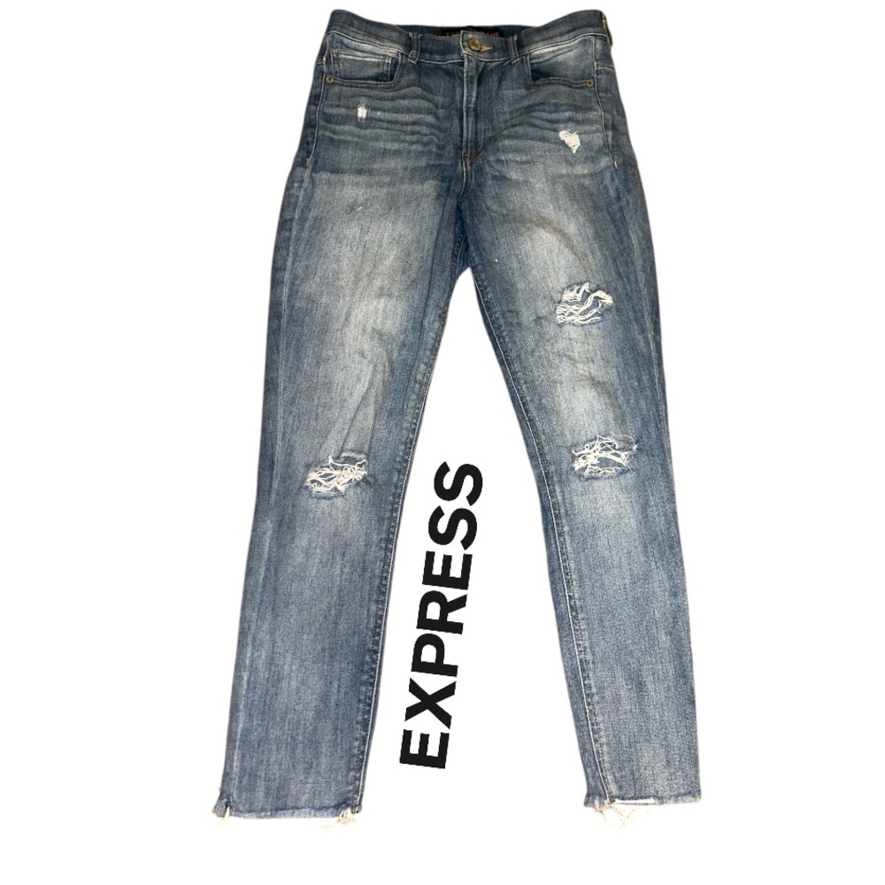 Express Jeans Super High Rise Jeggings